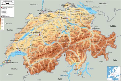 Switzerland Maps